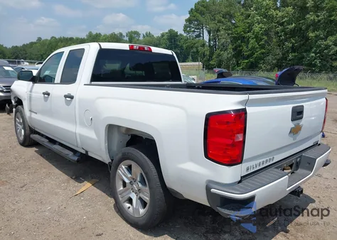 2018 Chevrolet Silverado 1500 Custom from USA, damaged, VIN 1GCRCPEC7JZ184537